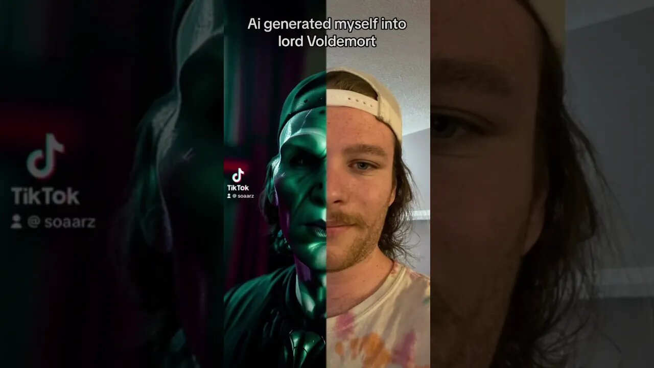 Ai myself into Voldemort #growyourchannel #fypシ #tiktok #fypシ゚viral #shorts #voldemort #harrypotter