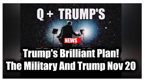 Trump's Brilliant Plan! 11.21.24 - The Military And Trump Got Them All