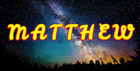 Word of God - Matthew - Book 40