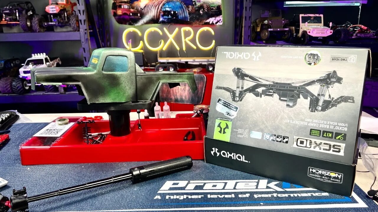 Axial SCX10iii Base Camp Builder's Kit Live Build Pt 2