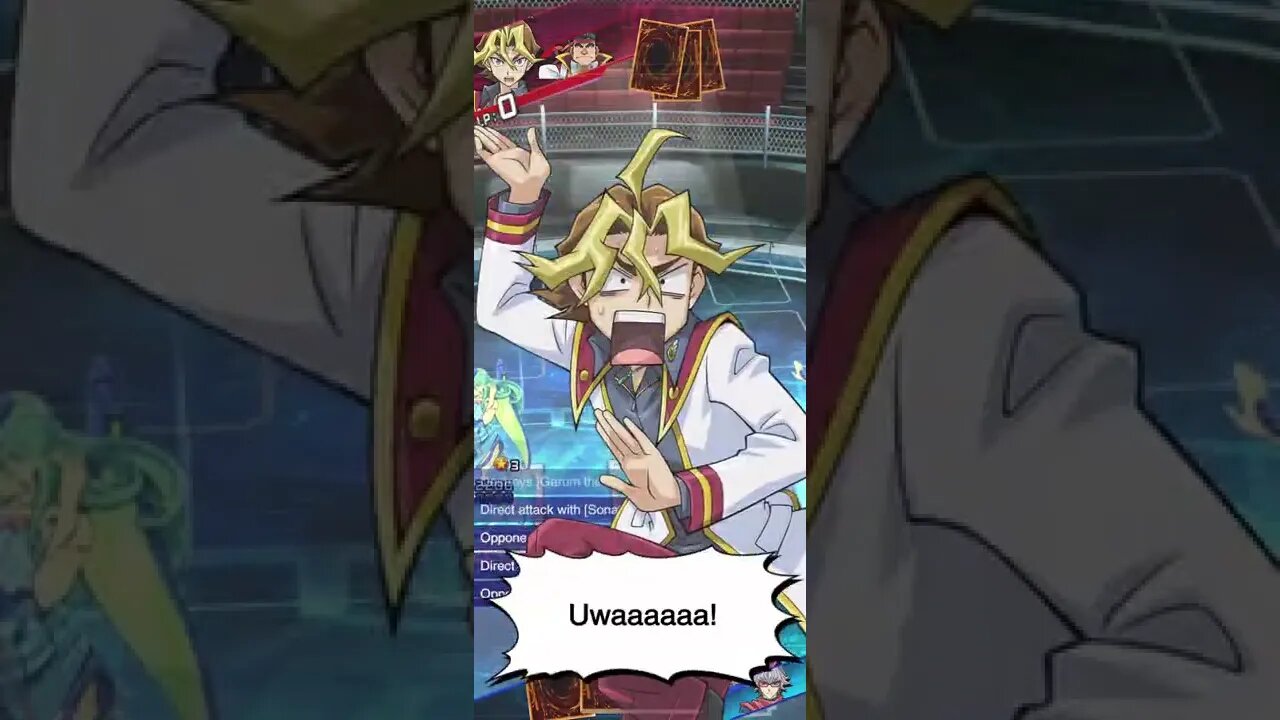 Yu-Gi-Oh! Duel Links - Sylvio Sawatari Losing Animation