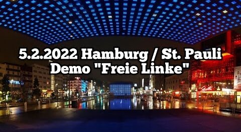 Hamburg/St. Pauli 5.2.2022 - Demo "Freie Linke"