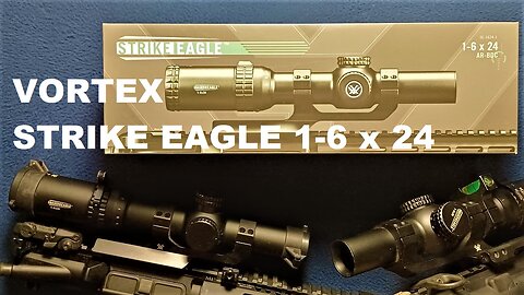 VORTEX STRIKE EAGLE 1-6x24 (Discontinued), AR-BDC Reticle, Second Focal Plane, SE-1624-1