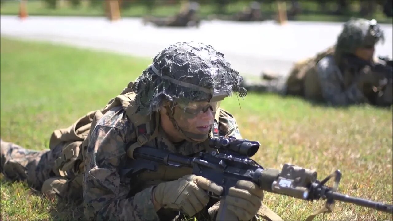 Marines Conduct Airfield Seizure Exercise