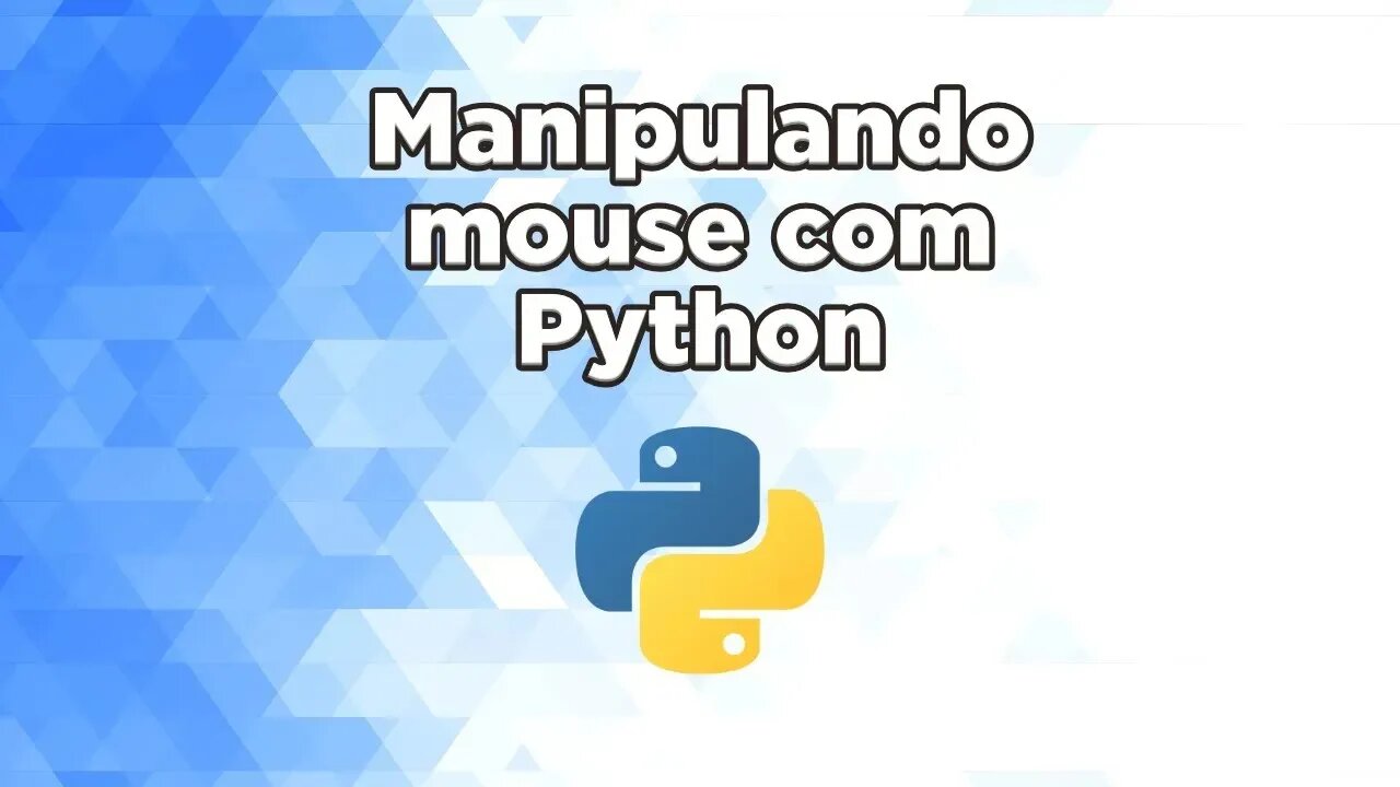 Manipulando mouse com python