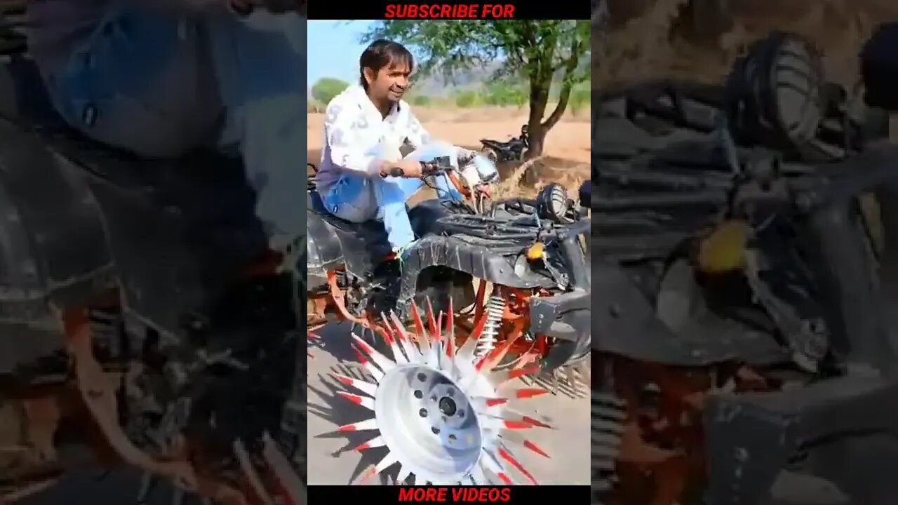 Real Monster Bike ! #dailyhackness #Shorts #ytshorts #challenges #doityourself #useful