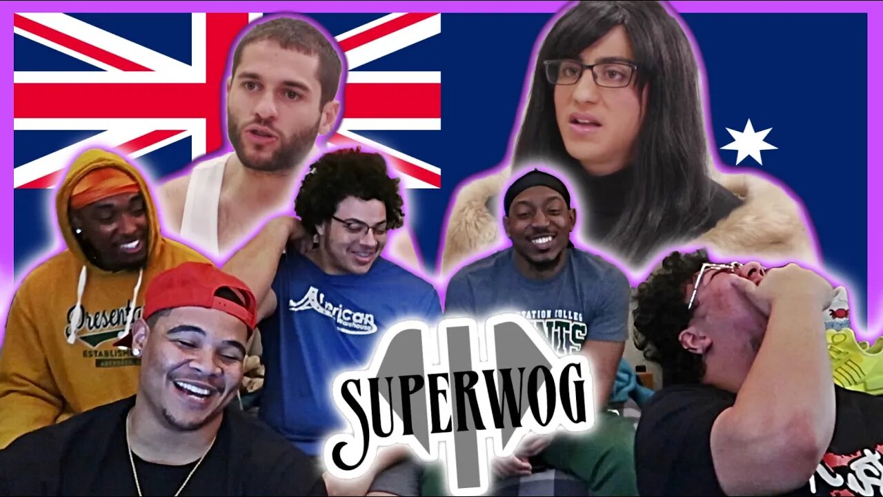 AMERICANS REACT TO SUPERWOG