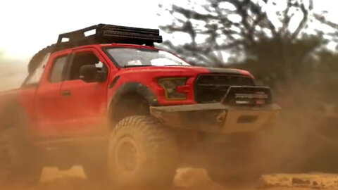 Small and cool. FORD - this jeep is not afraid of dirt. Off-road driving. Remote controlled cars.