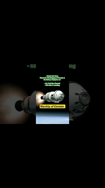 🚀 Worship of Einstein #history #physics #travel #moon #mars #launch #mission #maths #spacex #shorts