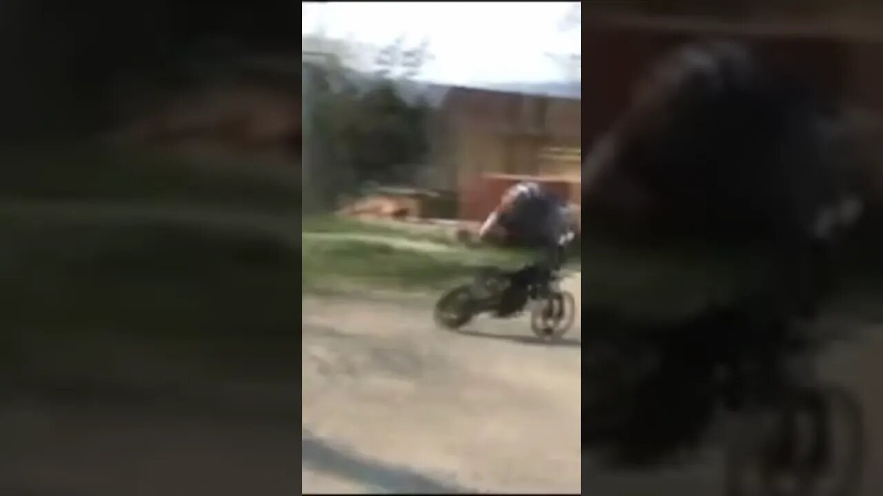 Worst PIT BIKE Crash ever 😳