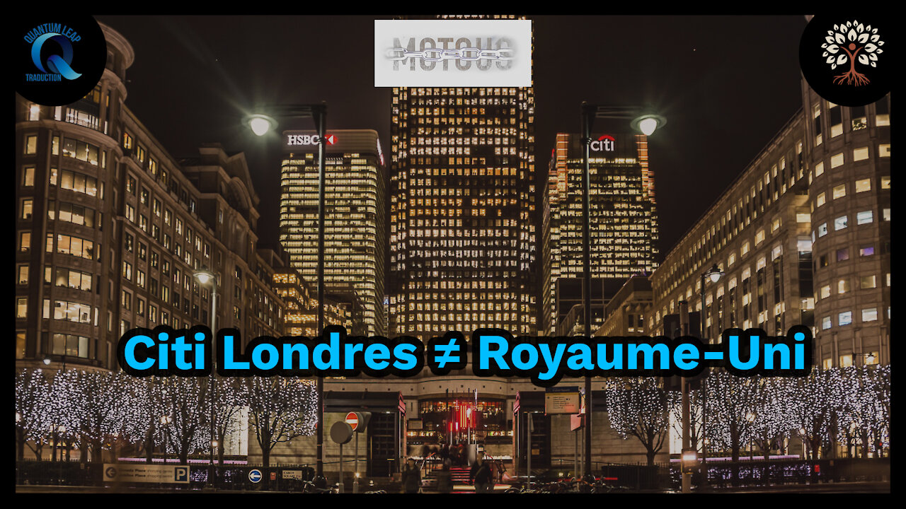 La Citi de Londres ≠ du Royaume Uni