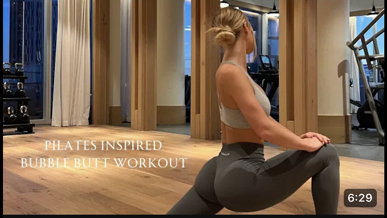 Pilates Inspired Bubble Butt Workout