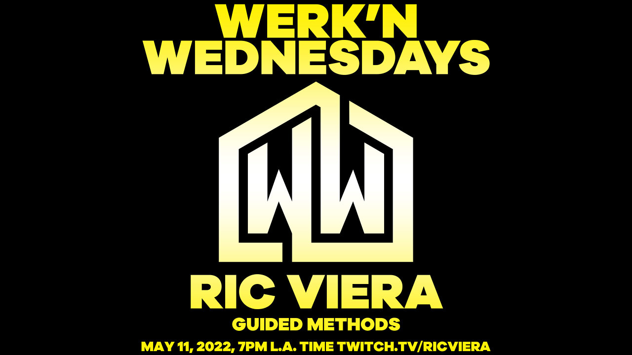 Ric Viera - Werk'n Wednesdays EP 068 - Live House Music (05/11/2022)