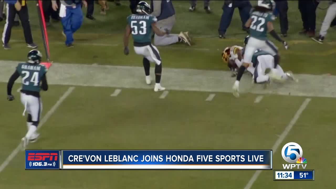 Cre'Von LeBlanc joins Honda 5 Sports Live