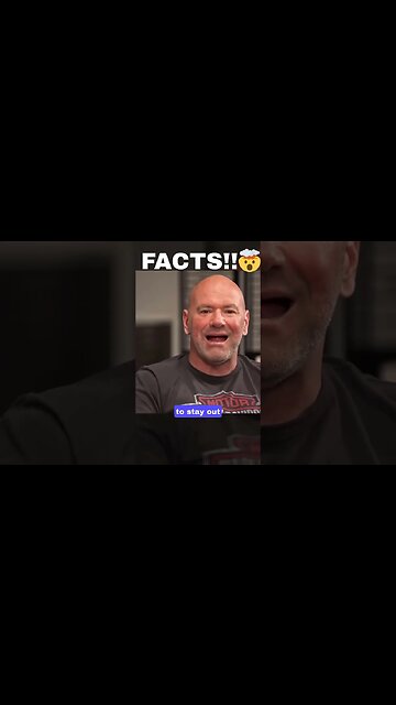 UFC Dana White Dropping Facts 🔥🔥