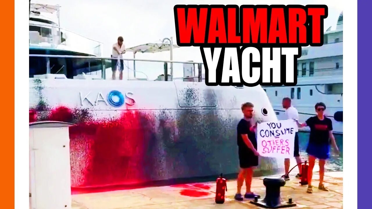 Eco Brats Tag Up Walmart Owner's Yacht 🟠⚪🟣 NPC Global