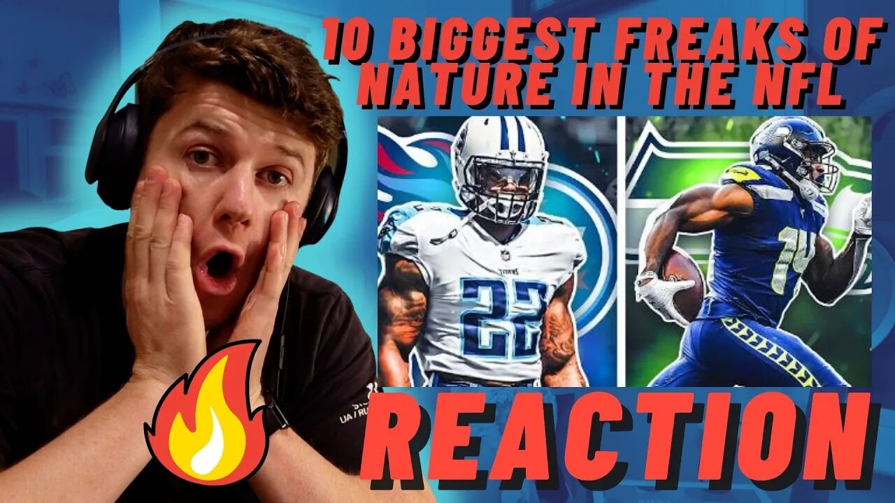 IRISH MAN REACTION 10 Biggest Freaks Of Nature Currently In The NFL