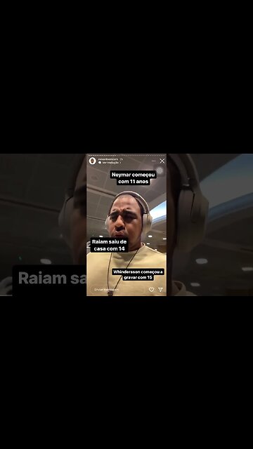 Quem não sai de casa ou começa tarde não cresce na vida | Raiam Santos