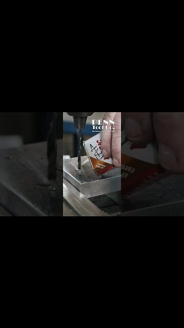 This tapping fluid is really effective