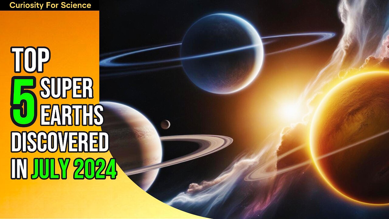 Top 5 Super Earths Discovered In July 2024: The Search For Habitable Planets!