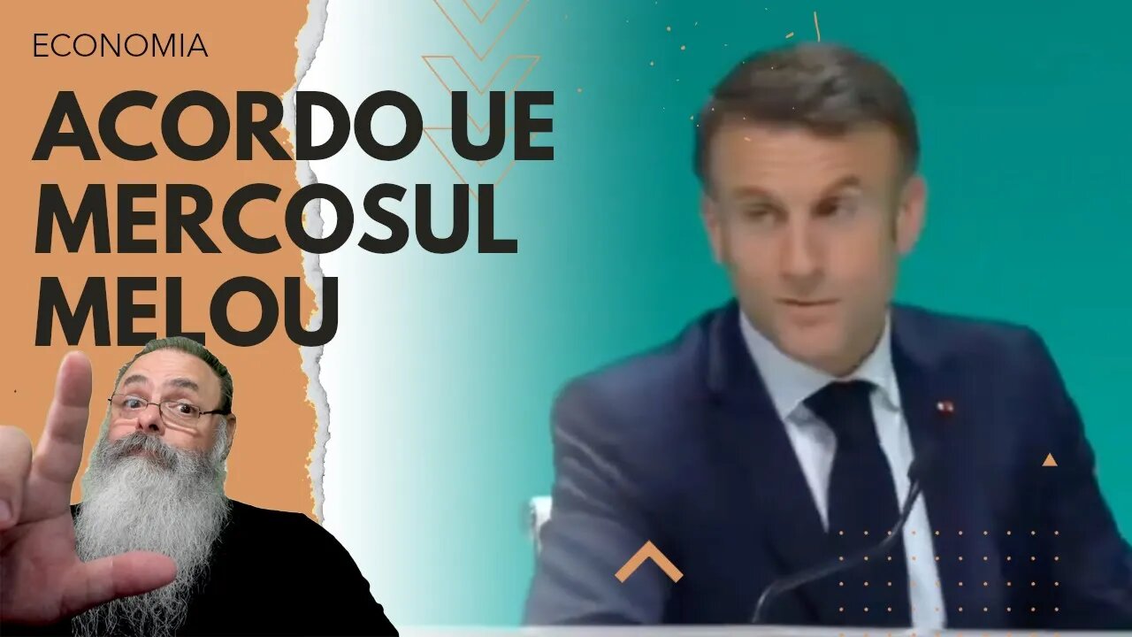 GUEDES já FALOU lá atrás: EUROPA não quer o ACORDO com o MERCOSUL, AMBIENTALISMO é só DESCULPA