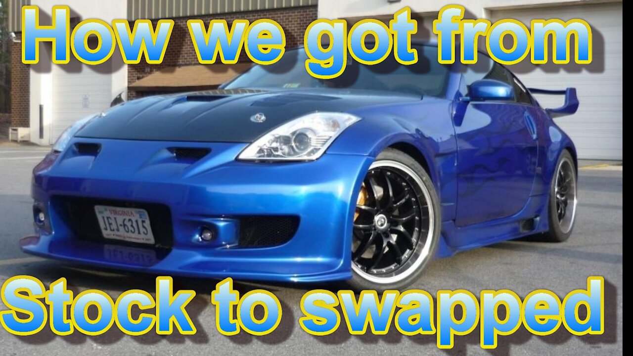 Some of the history of Brian's 350Z