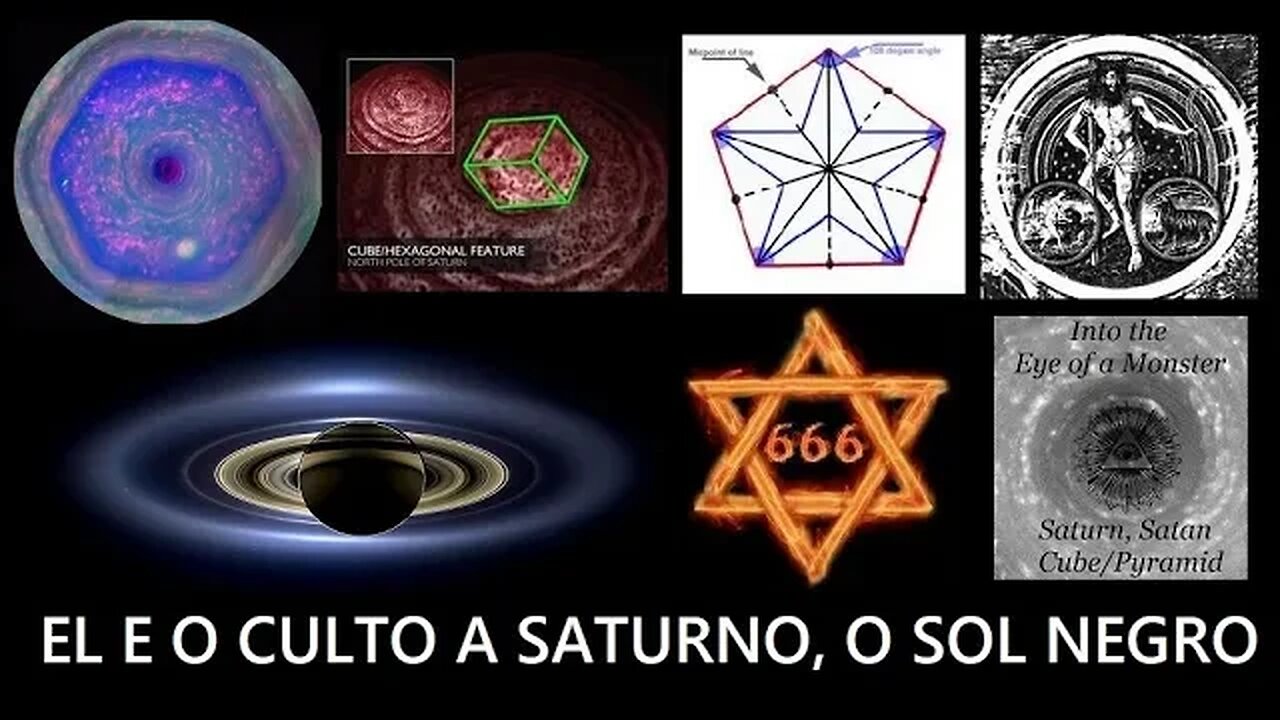 EL e o Culto a SATURNO, o SOL NEGRO, e Sua Conexão com a Agenda ELitista das Sociedades Secretas