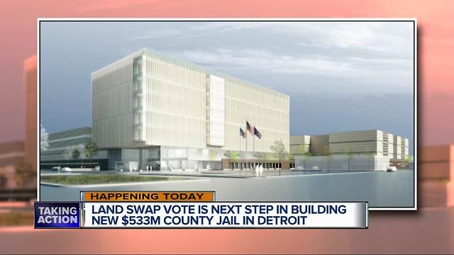 Key vote Thursday in proposed land swap for new Wayne Co. criminal justice center