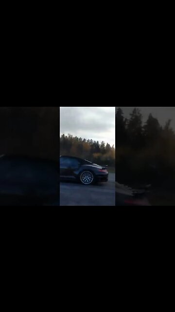 🤯😆🤯Porsche 991 Turbo S Convertible vs BMW 325iX E30 Turbo by Nissejärnet #bmw #e30 #bmwe30