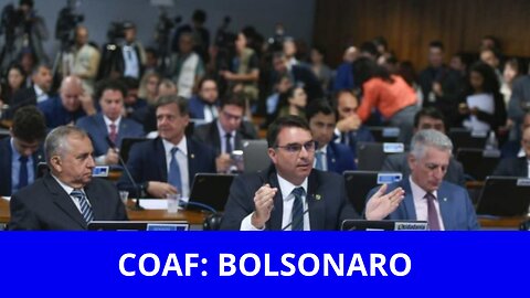 Veja o vídeo: Flávio Bolsonaro fala sobre COAF e Bolsonaro!