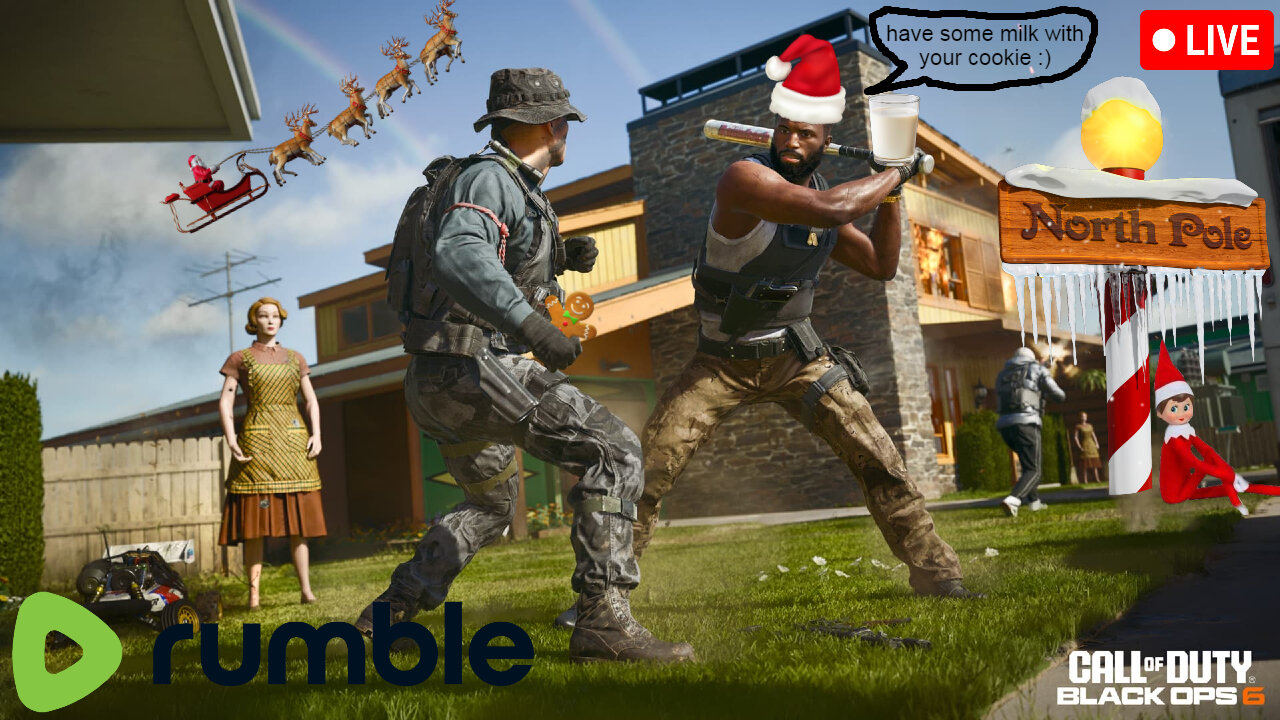 Late night casual christmas cod come chill (18+)