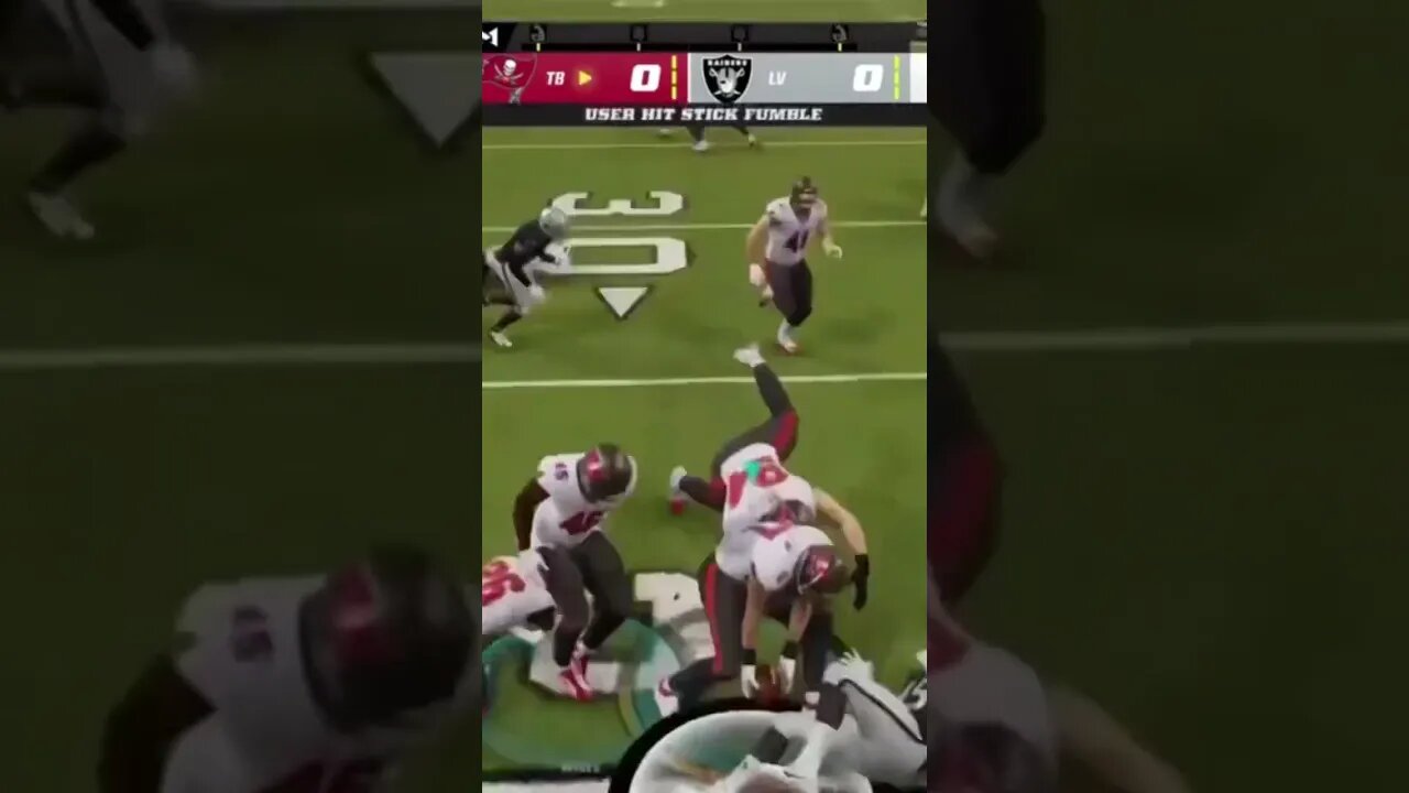 MADDEN 23 BRUTAL HIT STICK FUMBLE