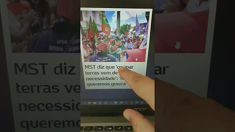 mst diz que ocupar terras vem de necessidade: não queremos guerra... nenhum invasor quer oposição