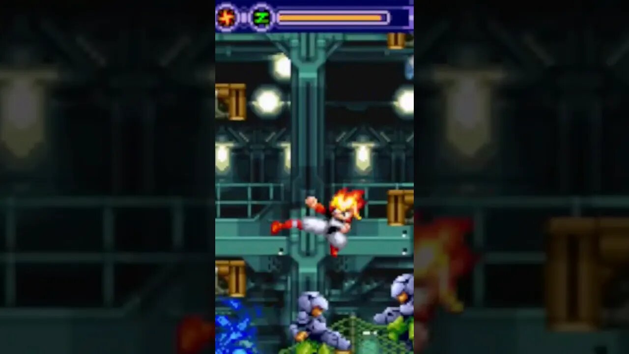 gunstar super heroes #gba #videogame #youtube #youtubeshorts #console #game #gamer #retro #anime