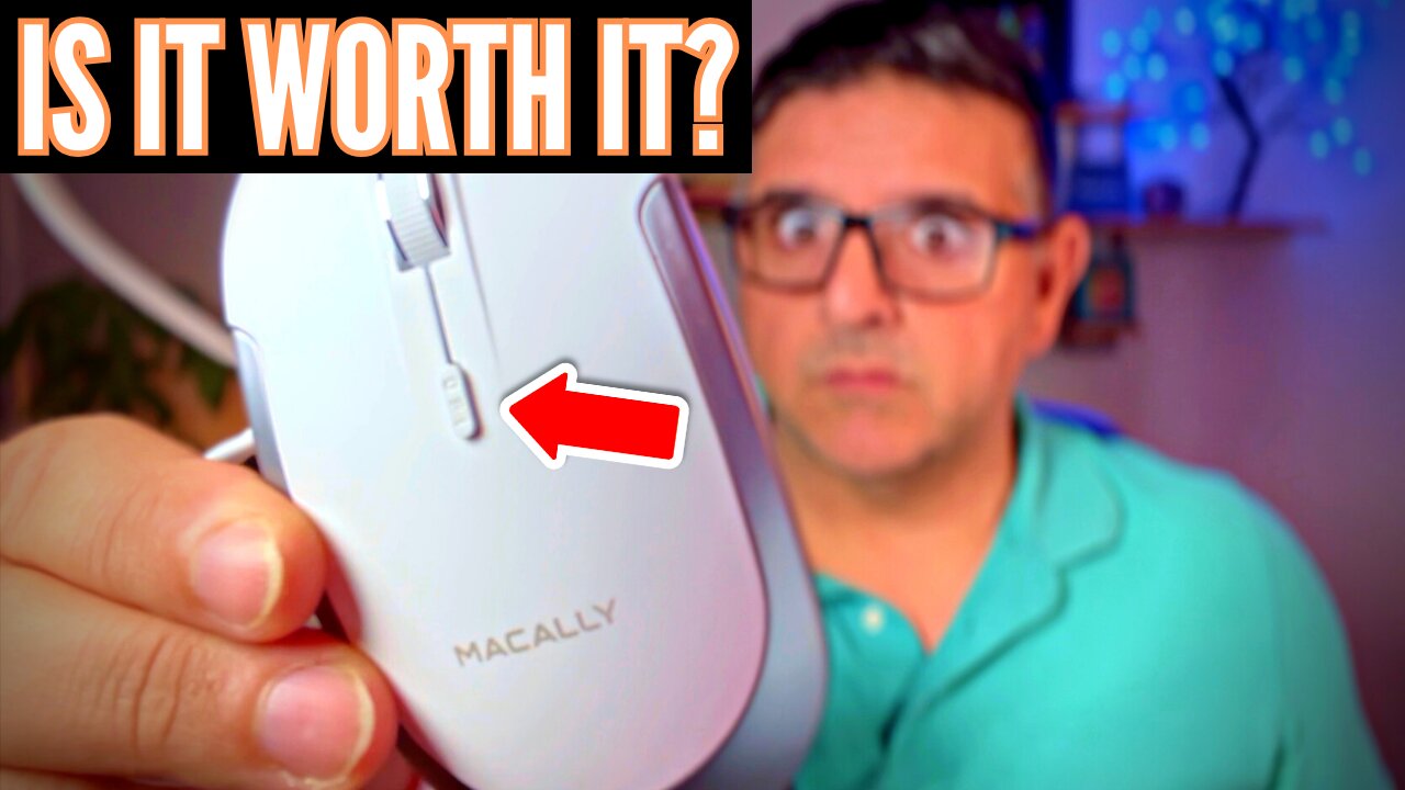 New Sleek Mouse for Mac or Windows - Macally Silent Wired Mouse (Complete Review)