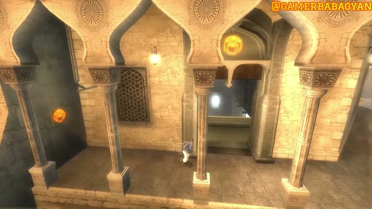 New Prince of Persia: The Sands of Time 47% The Drawbrige Gameplay Walkthrough By Gamer Baba Gyan