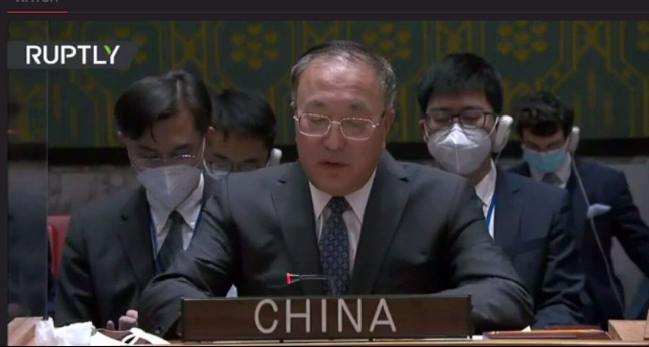 THE REPRESENTATIVE OF CHINA ON THE BIOLOGICAL WEAPONS IN UKRAINE.