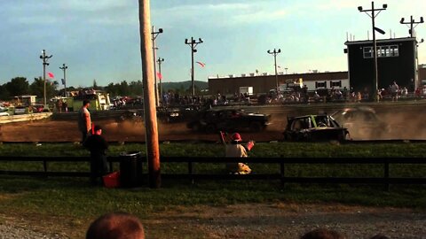 Carrolton KY full size mod demo derby 6-5-11 pt. 1