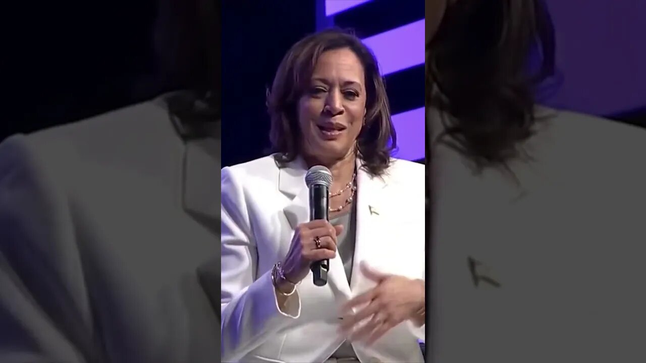 Listening to Kamala Harris try to speak just broke my brain. Is she the worst VP ever? | #shorts