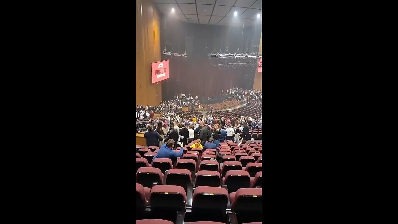 Gunfire in a concert hall north of Moscow