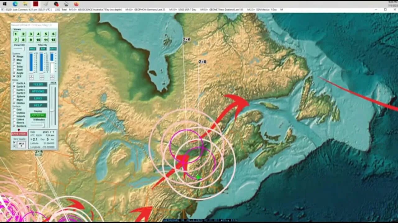 DUTCHSINSE - WOBBLING RADAR - DUE TO WOBBLING SUNSPOT?