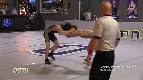 Varsity Wrestling vs. Caro 12/20/22