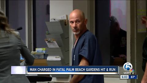 Man confesses to driving suspect vehicle in fatal Palm Beach Gardens hit and run, police say