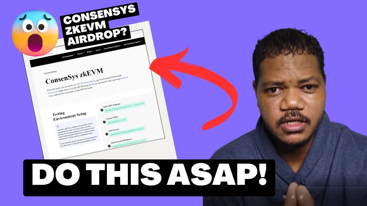 Consensys ZKEVM Testnet May Be A Huge Airdrop Opportunity. Quick Testnet Tutorial.