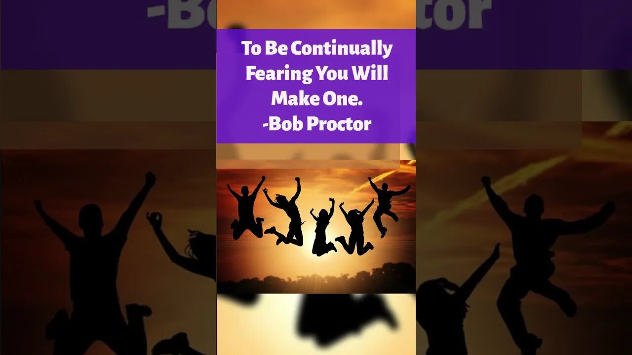 "The greatest mistake you can make in life is to be continually fearing you will make one." #love