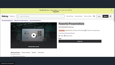 EVENT: Powerful Presentations PUBLIC LINK: https://meetn.com/Event?ID=5261e0a227 19738105550