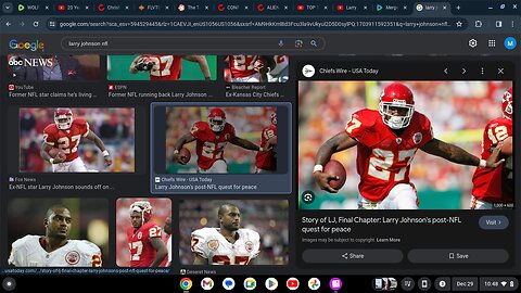 Former NFL Star Runningback Larry Johnson Admits NFL is Rigged