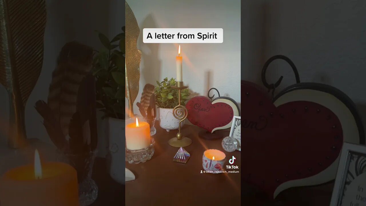 LETTER FROM SPIRIT ~ IS IT FOR YOU?