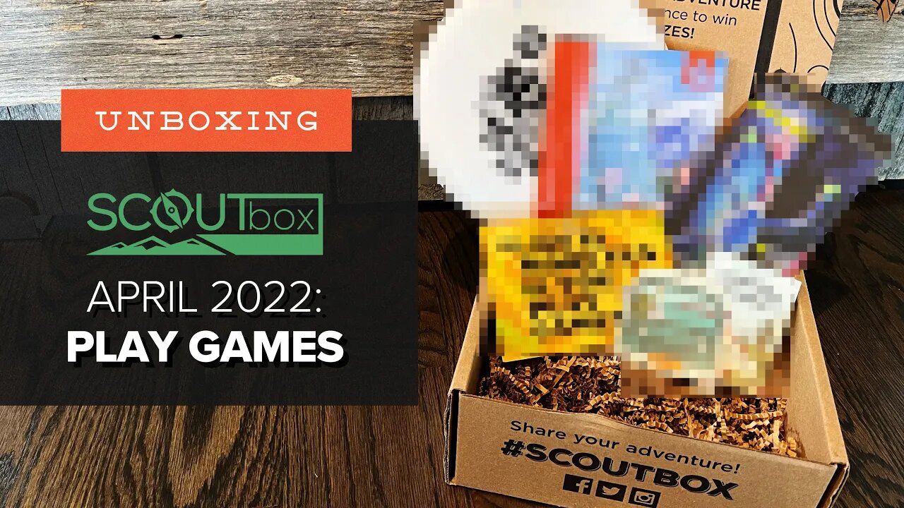 SCOUTbox April 2022 Unboxing - An Outdoors Subscription for Families