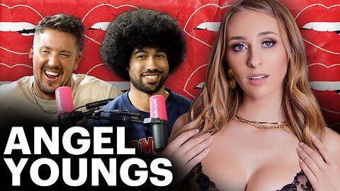 ANGEL YOUNGS GETS FULLY N-KED DURING PODCAST